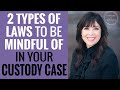 2 Types of Laws to Be Mindful of in Your Child Custody Case