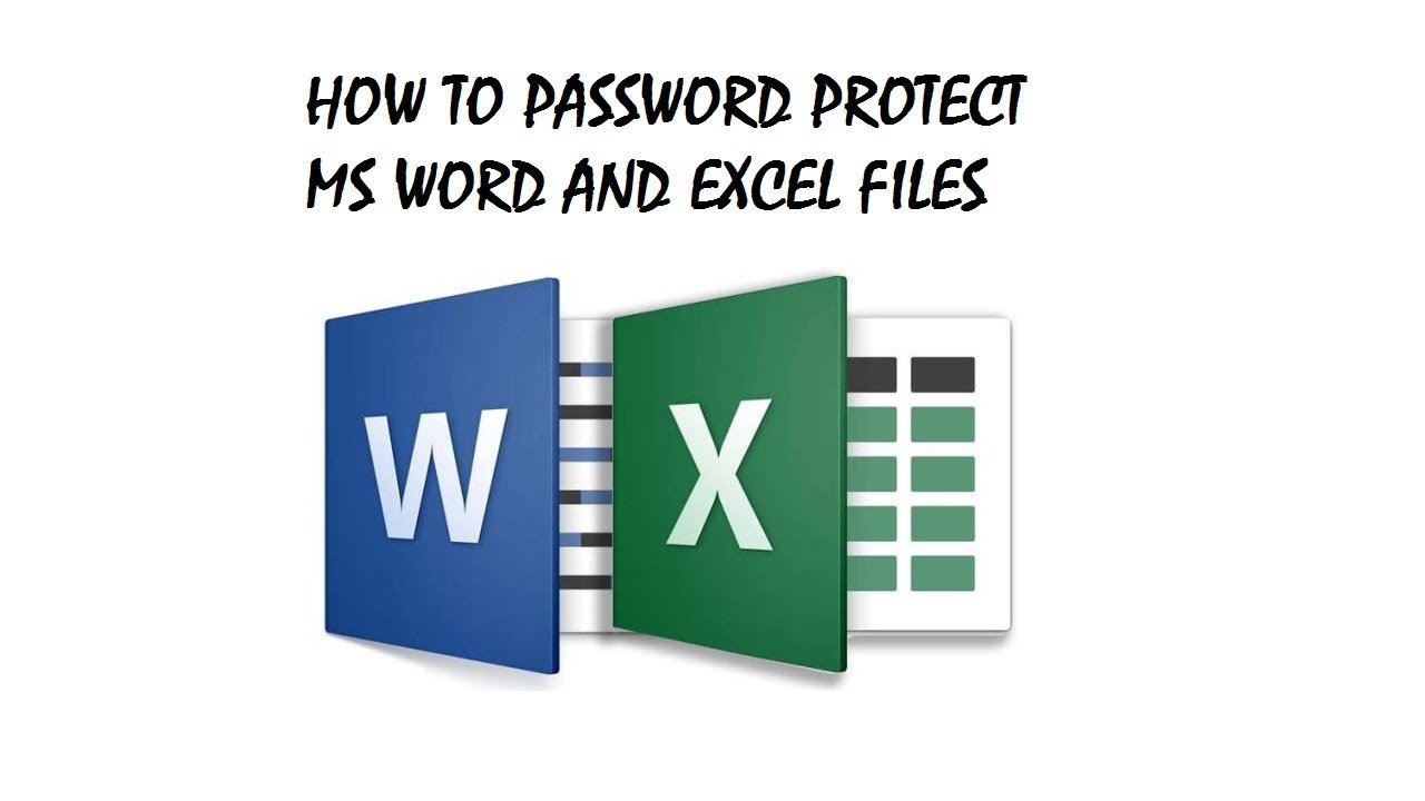 #HOW TO #PASSWORD #PROTECT #MS #WORD AND #EXCEL #FILES #COMPUTER #