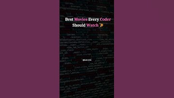 Best Movies Every Coder Should Watch ✨ #coding #developer #ai #codewithdeveloper #job #coderworlds