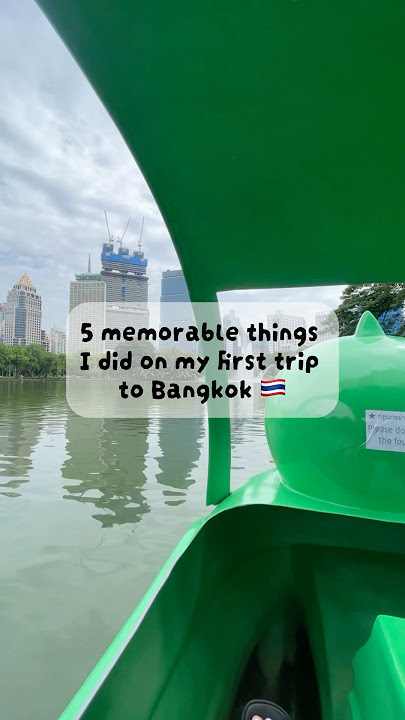 5 Fun Things to Do in Bangkok (Not Just Eat!) 🇹🇭 #thailandtravel