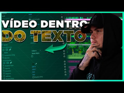 COMO COLOCAR UM VÍDEO DENTRO DO TEXTO NO PREMIERE