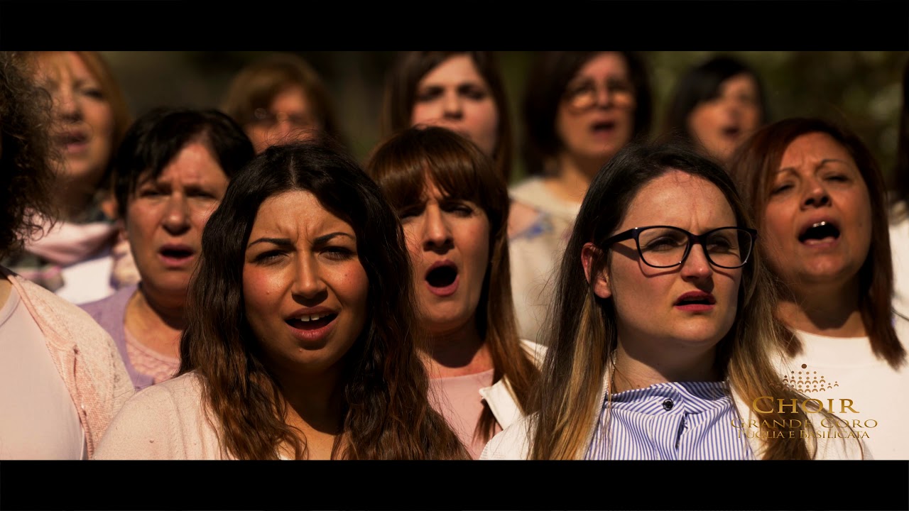 O mio cuor calmo sta - arr. Vincenzo Scasciamacchia - GRANDE CORO Puglia e Basilicata