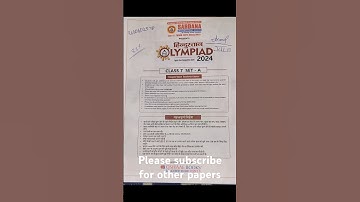 Hindustan olympiad class 7 question paper 2024