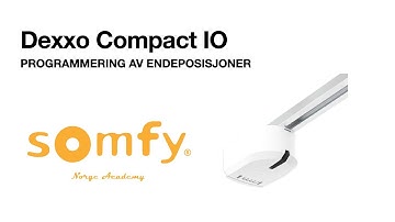 Dexxo Compact IO - Programmering av endeposisjoner