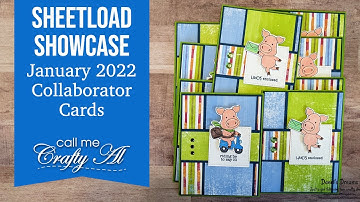 SheetLoad Showcase | January 2022 Collaborator Cards #SLCTJan2022