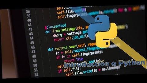 Qué es el  lenguaje de programación Python