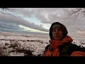 Одиночный суточный зимний поход: Каменники - мыс Рожновский. Заброшки, ветер и торосы.