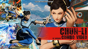 Fatal Fury CotW - CHUN-LI COMBO VIDEO (Early Access) 【CMV】
