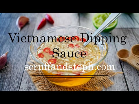 Vietnamese Dipping Sauce (Nuoc Mam Cham) | Scruff & Steph