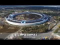 Apple's 'spaceship' campus looks like a futuristic, solar-powered fortress in new drone video