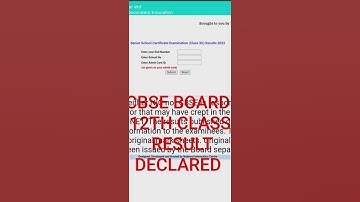 Cbse board 12th class result 2022 declared #shorts #cbseboard2022 cbse board result 2022