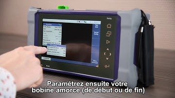 Comment utiliser le mode OTDR Expert d’un MTS-4000 – Partie 1 : Menu Acquisition