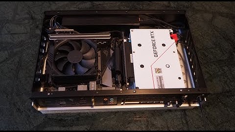 Skyreach S4 Mini - 5L ITX Build (3060 + 9700k) - ITX 电脑主机装机展示
