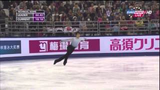 羽生結弦選手2014中国杯SPB・ユーロ解説翻訳