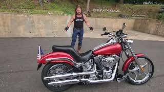 2004 Harley Davidson FXSTDI Softail Deuce - YouTube