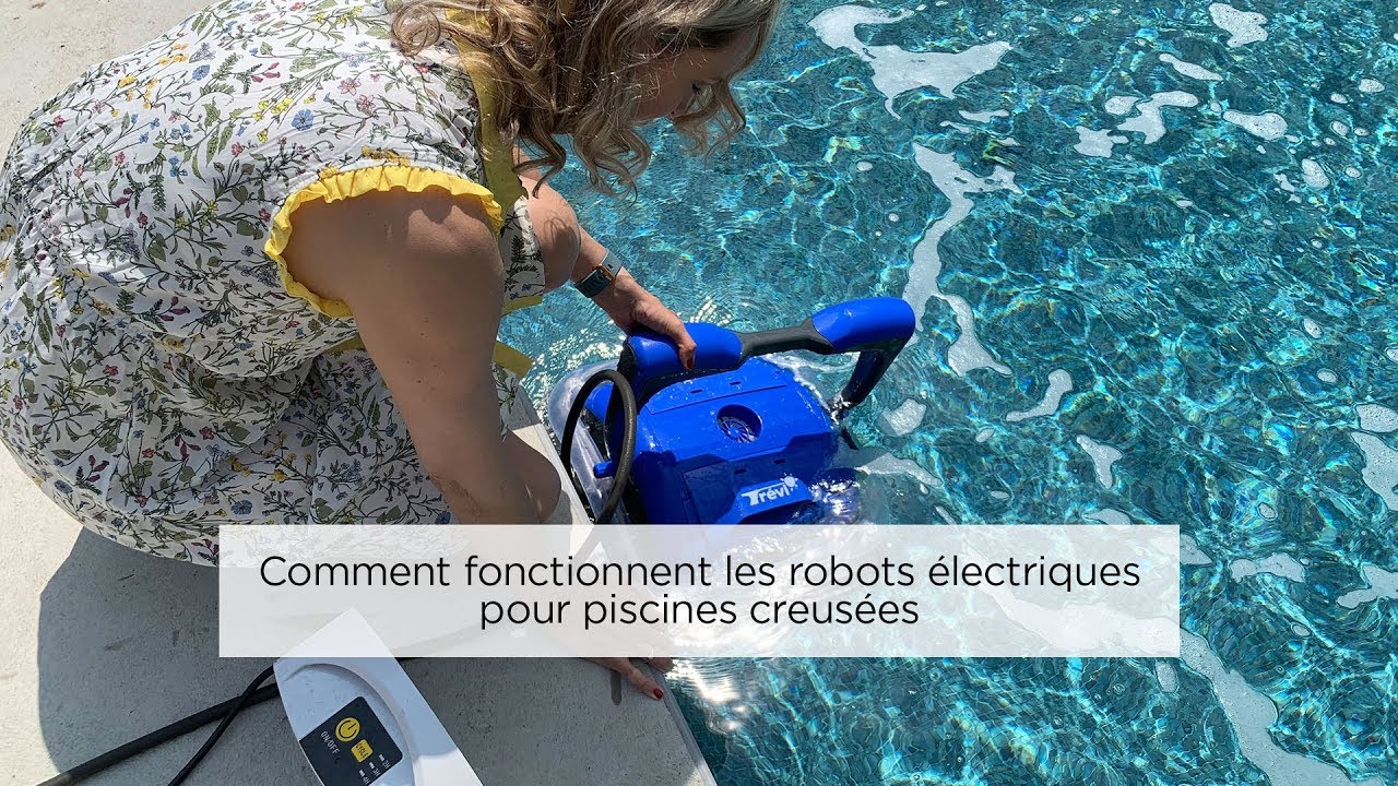 Comment fonctionne un robot électrique pour piscine