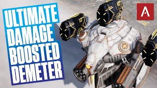 This Demeter Has The Ultimate Damage Boost War Robots 9.2 Gameplay WR