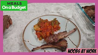 Meals on a Budget: Lamb Chops Lollipops with Veggie Stew Over Rice - Food Made From Scratch by HonestTry TV 14 views 3 months ago 9 minutes, 56 seconds