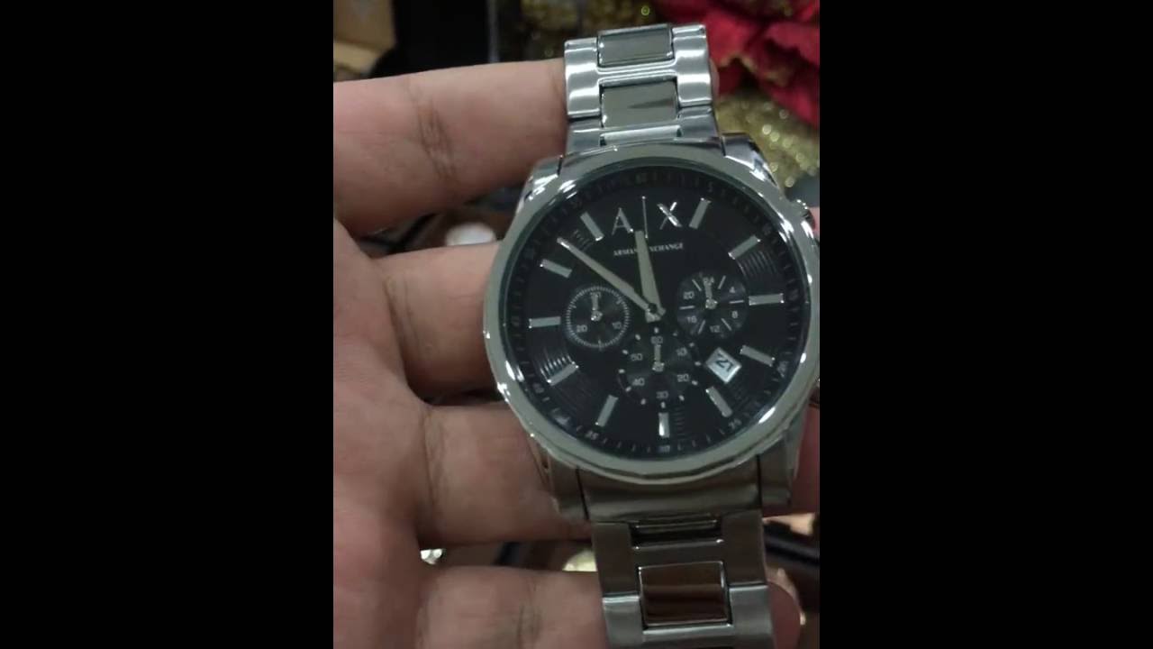 armani watch ax2084