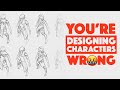 Biggest mistake beginners make when designing original characters  character design tips