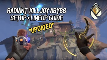 New Radiant Killjoy Guide On Abyss (Setups + Lineups)  Updated 🔥