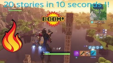 HOW TO BUILD SUPER FAST 1X1 IN FORTNITE BATTLE ROYALE!!!