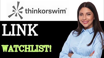 How To Link A Watchlist To A Chart On Thinkorswim (2025)