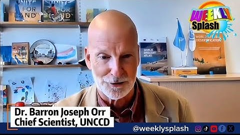 Soil Health: Chief Scientist at UNCCD
