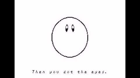 Kirbys adventure opening / How to draw Kirby