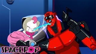 SpacePOP Episode 6: Narrow Escape Cartoon & Start Something Big Music Video | SpacePOPgirls 🎤🌟