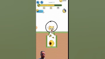 SAVE THE DOG LEVEL 4 #shorts #shortsfeed #youtubeshorts #gaming #gameplay #dog #doggames