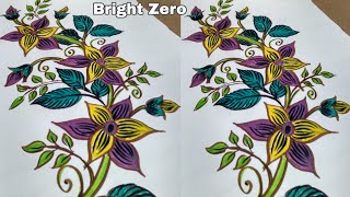 Sketching tutorial | Sketching tutorial for beginners | Sketching for fabric painting