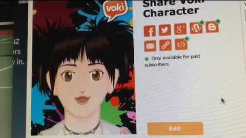 My Voki presentation