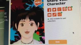My Voki presentation