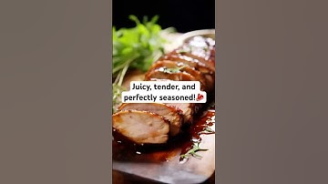 EASY Oven Baked Pork Loin Recipe! (Ready in 40 Minutes)