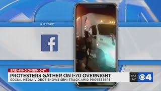 Man killed after being dragged by FedEx truck following night of protests in downtown St. Louis