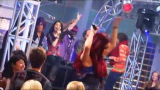 iCarly iParty with Victorious MashUp Song Behind the Scene