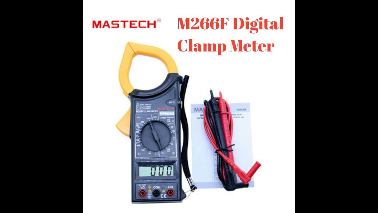 Mastech M266F Digital Clamp Meter Review - YouTube