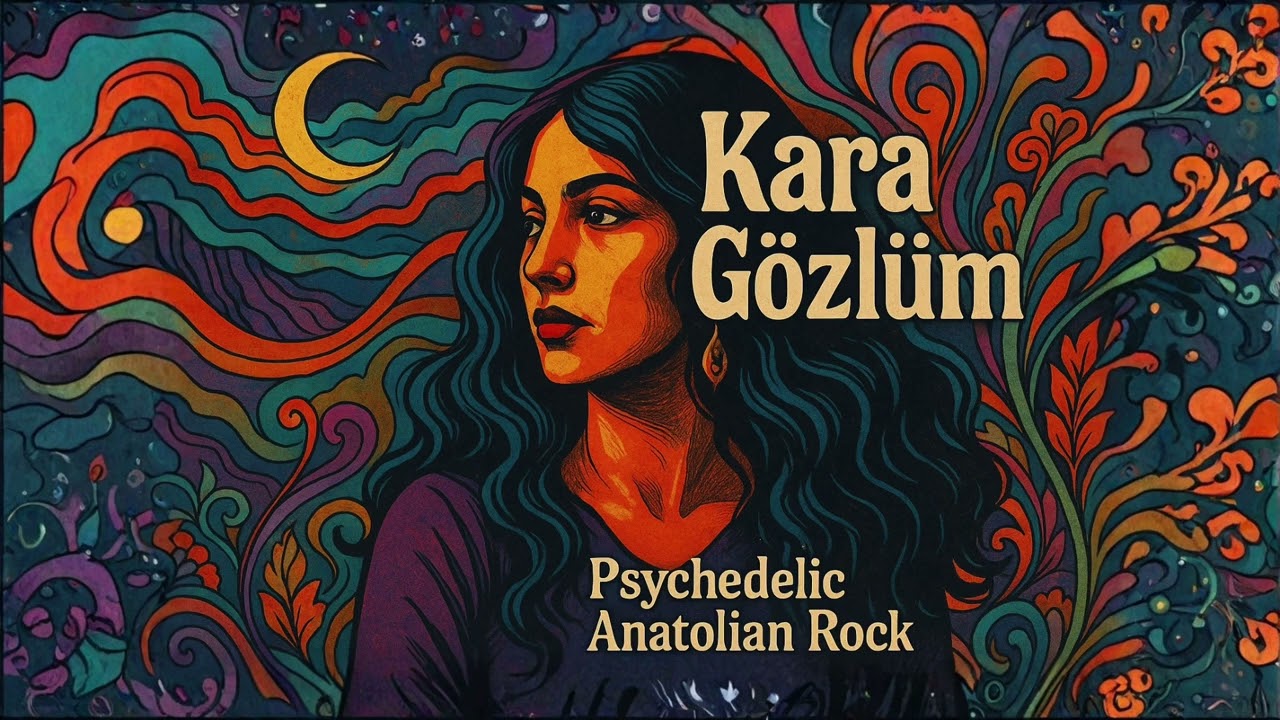 YENI MÜZIK 2025 - Psychedelic Anatolian Rock Folk (1970s Style)| KARA GÖZLÜM 