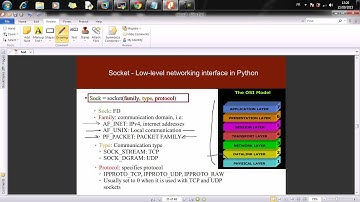 07 - Offensive Python For Networkers - Introduction to sockets