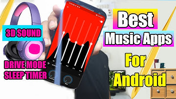 TOP 6 Best MUSIC PLAYER Apps For Android | 3D SOUND | Free Android MUSIC Players App 2020