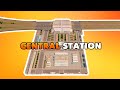Building a huge Central Station in Cities: Skylines | Best Transport Hub | Vanilla No Mods Tutorial