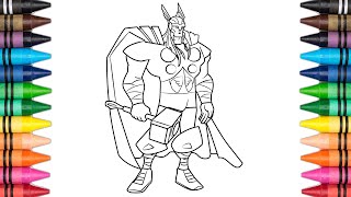 Classic THOR Coloring Page #356 - N3WPORT - Power (feat. braev) [NCS Release]