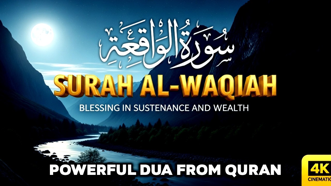 Surah Al Waqiah سورة الواقعة | All Problems solve -Success-Rizq-Happiness-Protection - Fahdeeya TV