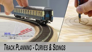 Model Railroad track work fundamentals - Curves &amp; Sidings