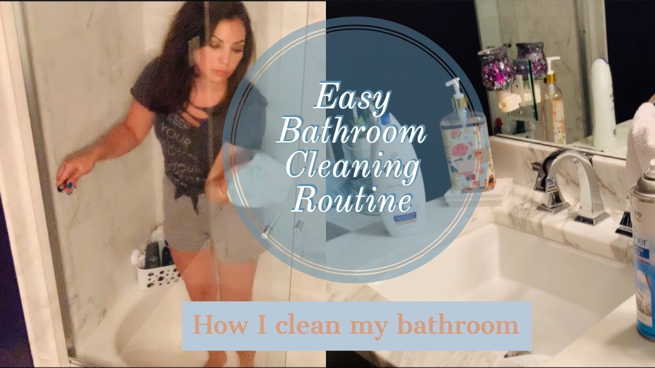 BATHROOM CLEANING ROUTINE | HOW TO CLEAN YOUR BATHROOM | CLEANING