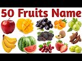50 Fruits Name in English and Hindi for Kids | Fruits Names with Pictures | बच्चों के लिए फल के नाम