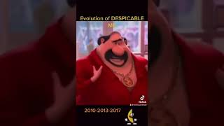Evolution of despicable me