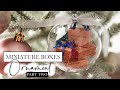 Miniature boxes ornament assembly tutorial - part 2