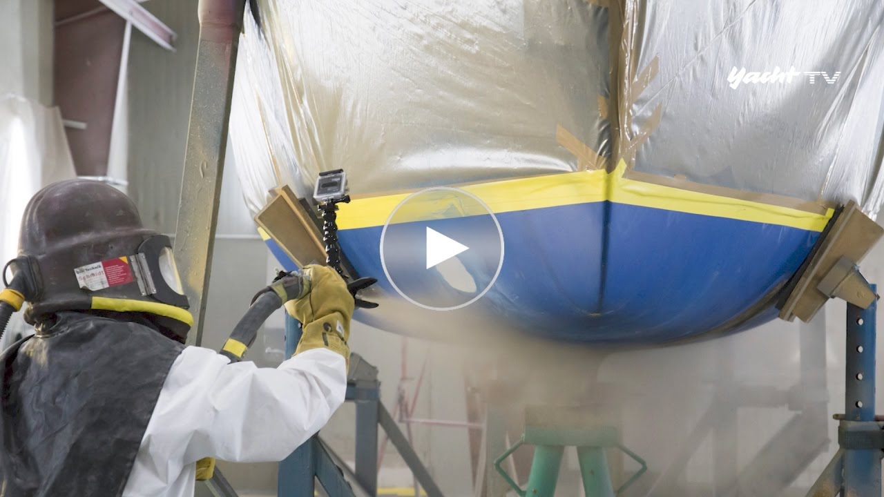 #5 Yacht-Refit Dehlya 25: Mit hartem Strahl gegen die Osmose